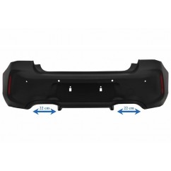 Pare choc arriere BMW Serie 1 F20 F21 LCI 15-19 M Design