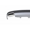 Diffuseur arriere + Echappements Audi A6 4G Look S6 Facelift 11-14 (1+1)