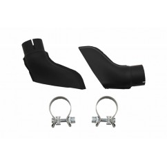 Diffuseur arriere + Echappements Audi A6 4G Look S6 Facelift 11-14 (1+1)