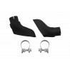 Diffuseur arriere + Echappements Audi A6 4G Look S6 Facelift 11-14 (1+1)