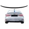 Becquet ABS noir brillant Audi A3 S3 8V Berline S-Line 12-