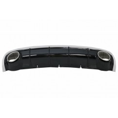 Diffuseur arriere ABS + embouts Audi A6 C7 Berline/Avant RS6 Design 10-14