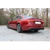 Diffuseur arriere ABS + embouts Audi A6 C7 Berline/Avant RS6 Design 10-14