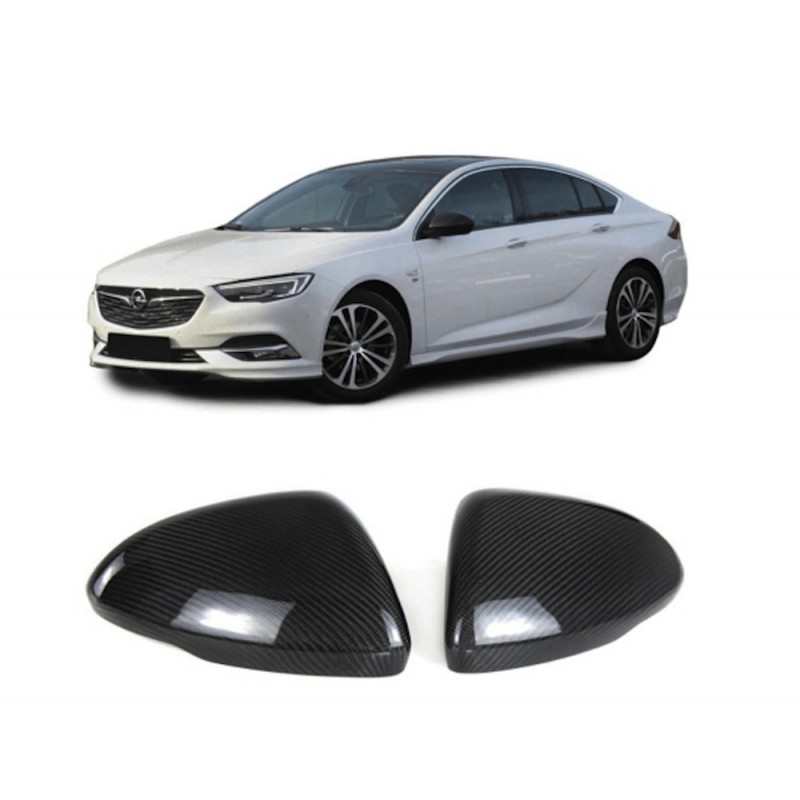 2x Coques Retroviseurs carbone Opel Insignia B (17+)