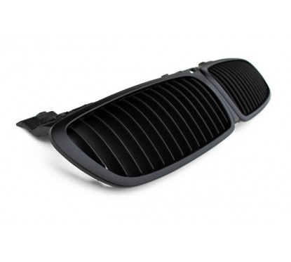 2x Grilles de Calandre BMW E65 E66 05-08 Noir Mat