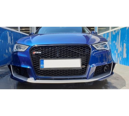 Pare-choc avant noir Audi A3 8V - S3 8V (2012-2015)