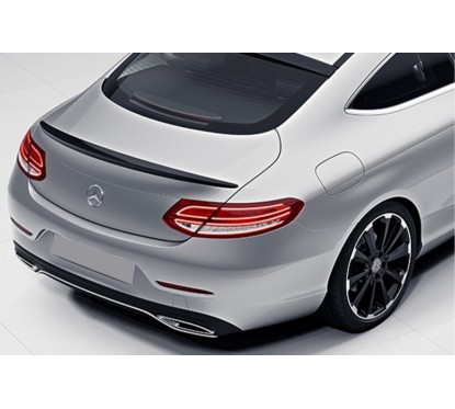 Becquet en ABS noir brillant Mercedes Classe C Coupé C205 (2014-2021)