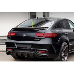 Becquet en ABS Mercedes GLE Coupe C292 Noir Brillant 15-