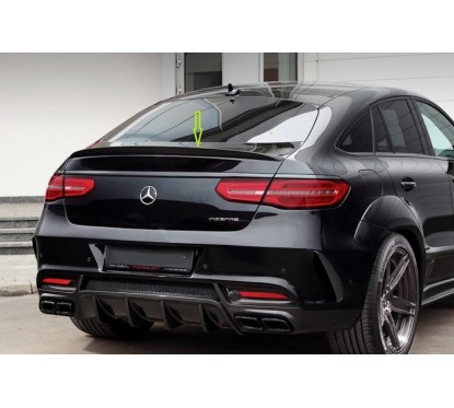 Becquet en ABS Mercedes GLE Coupe C292 Noir Brillant 15-