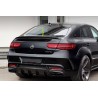 Becquet en ABS Mercedes GLE Coupe C292 Noir Brillant 15-
