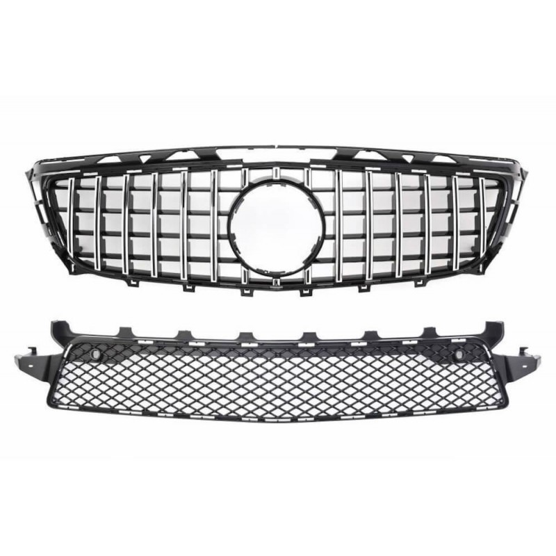 Grille de calandre Mercedes Classe CLS W218 Panamericana Look AMG (11-14)