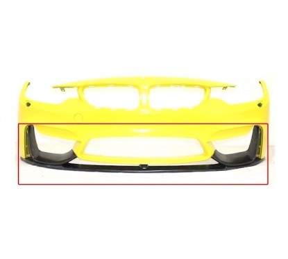 Rajout Pare Choc Noir Mat BMW M3 F80 M4 F82