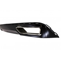 Diffuseur et embouts d'échappement de pare-chocs arrière A6 4G 10-14 - Facelift W12 Design