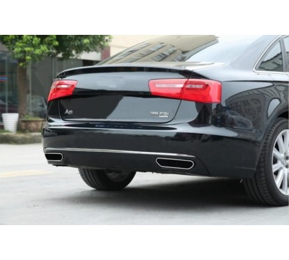 Diffuseur et embouts d'échappement A6 C7 4G Facelift W12 Design 10-14