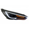 2x Phares avants look Bi-Xenon/clignotants dynamiques arrières Ford Focus MK3 Facelift 2015+