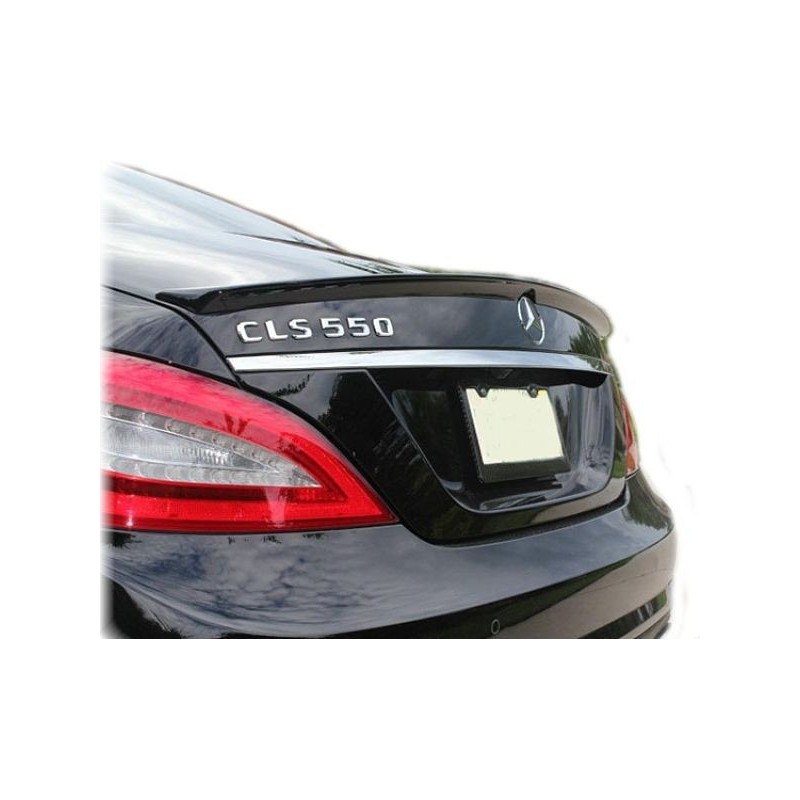 Becquet ABS Noir brillant Mercedes Classe CLS W218 C218 (11-18)
