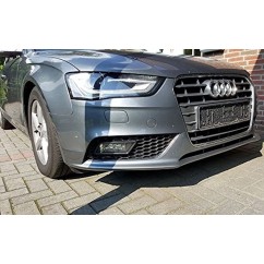 Enjoliveurs de feux antibrouillard adaptables à AUDI A4 B8 facelift (12-15) Noir RS4 Design