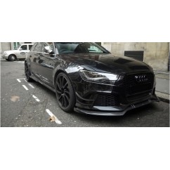 Rajout de pare-chocs avant Audi A6 C7 4G RS6 (11-18) Carbone