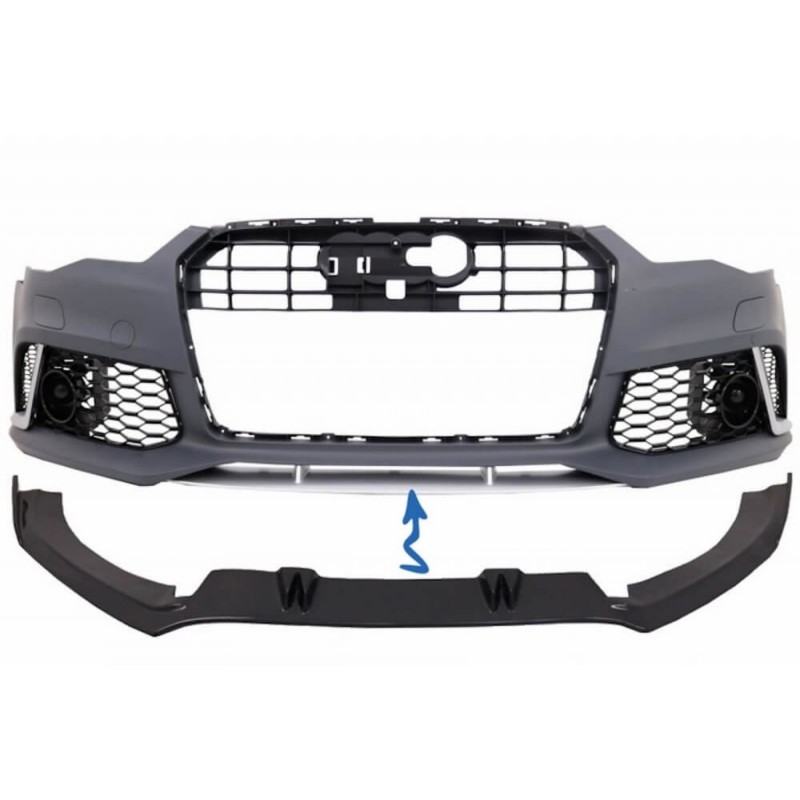 Rajout de pare-chocs avant carbone Audi RS6 C7 4G (11-18)