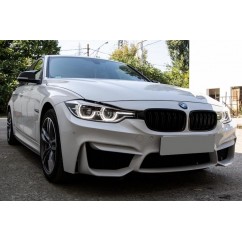 2x Coques de retroviseurs Noir brillant BMW F20 F30 F31 F34 F35 F32 F33 F36