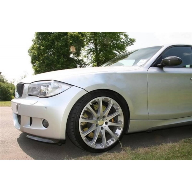 2x Splitter en Carbone BMW Serie 1 E81, E87 avec Pack M