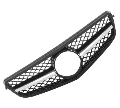 Calandre Mercedes Classe C Noir et Chrome Look C63 W204 07-14