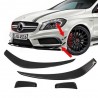 2x Splitters avant Mercedes W176 A45 AMG 12-15
