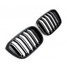 2x Grilles de Calandre BMW X3 X4 G01 G02 M Performance Brillant