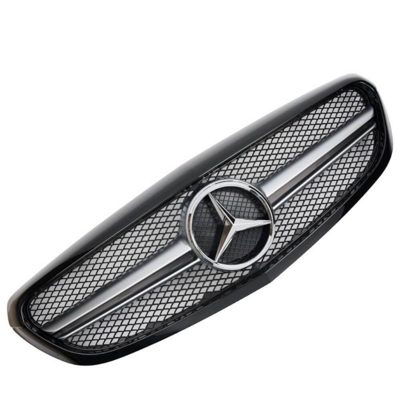 Calandre Mercedes Classe C W205 Pack Elegance et Classic Look AMG (14-18)
