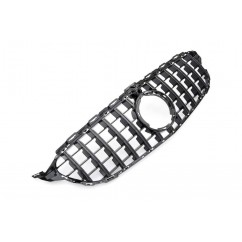 Grille de calandre Mercedes Classe C W205 Facelift Panamericana Look AMG 18+ avec caméra black