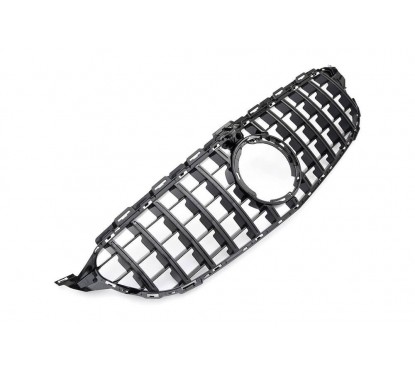 Grille de calandre Mercedes Classe C W205 Facelift Panamericana Look AMG 18+ avec caméra black