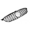 Grille de calandre Mercedes Classe C W205 Panamericana Look AMG 14-18 avec caméra