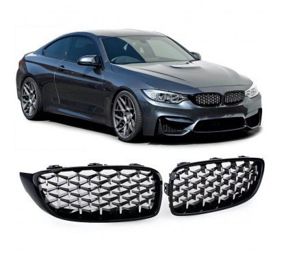 Calandre BMW Serie 4 F32 F33 F36 F82 F83 Exclusive 13+