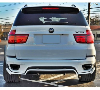 Rajout de pare choc arriere Bmw Serie X5 LCI E70 10+
