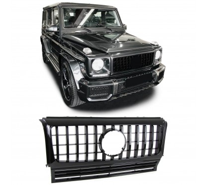 Calandre noire laquée Mercedes Classe G W463 (90-10)