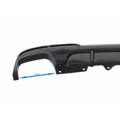 Diffuseur arriere Noir Brillant BMW F10 F11 M Performance 10-16 (2+2)