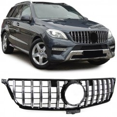 Calandre Mercedes Classe ML W166 Amg Noir et chrome 11-15