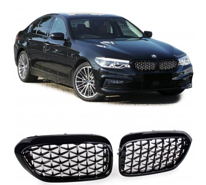 Calandre Look Exclusive BMW Serie 5 G30 G38 à partir de 2016