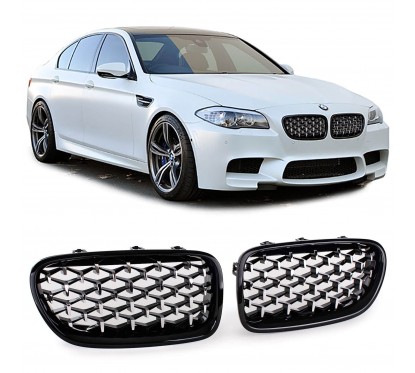 Calandre Look Exclusive BMW Serie 5 F10 F11 (10-17)
