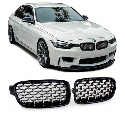 Calandre Look Exclusive BMW Série 3 F30 F31 (2011-2015)