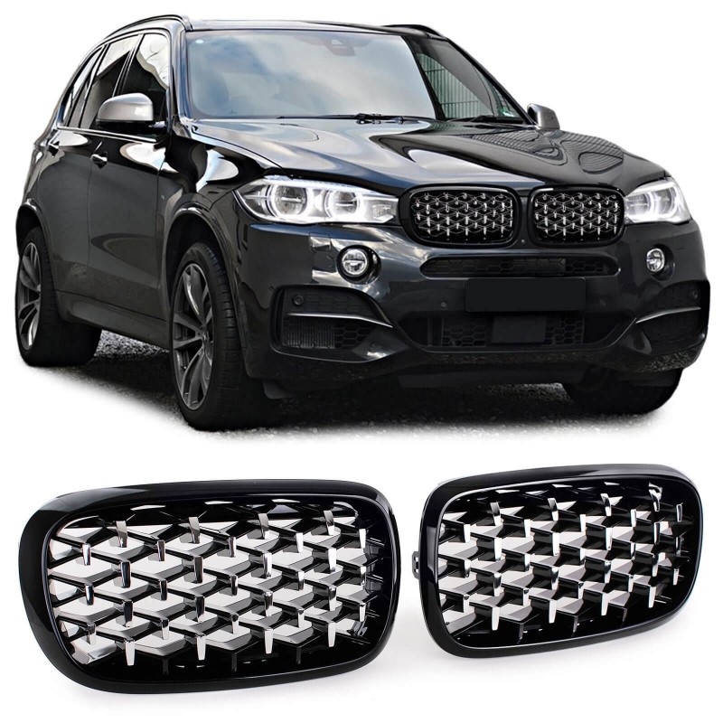 Calandre Look Exclusive BMW X5 F15 (13-18) et X6 F16 (14+)