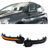 Clignotants à LED noirs BMW Série 2 F45 F46 (13-18) X1 F48 (14-18)