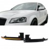 Clignotants noirs fumés à LED Audi A3 8P A4 B8 A5 B8 A6 C6 A8 D3 Q3