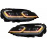 2x Phares LED Golf VII 7 look Facelift GTI 12-17