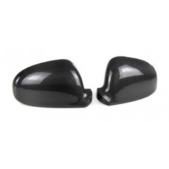 2x Coques retroviseur Volkswagen Golf 5 V Carbone 03-08