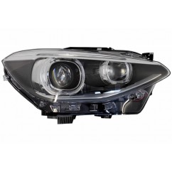 Phares Noir LED BMW Série 1 F20 F21 (11-14)