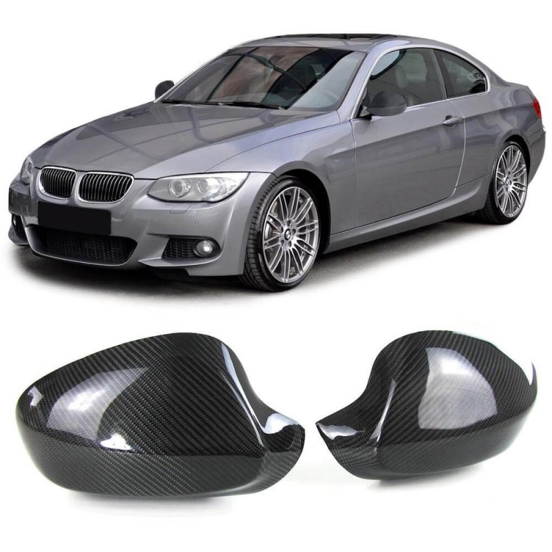 2x Coques de rétroviseurs en carbone BMW 3 Série E92 Coupe E93 (10+) 2x Coques de rétroviseurs en carbone BMW 3 Série E92 Coupe E93 (10+)