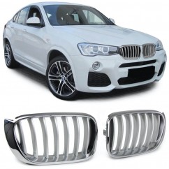 Calandre chromée BMW X4 F26 (+14)