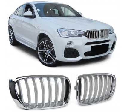 Calandre chromée BMW X4 F26 (+14)