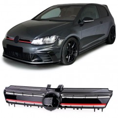 Calandre rouge et noire VW Golf 7 (12-17)